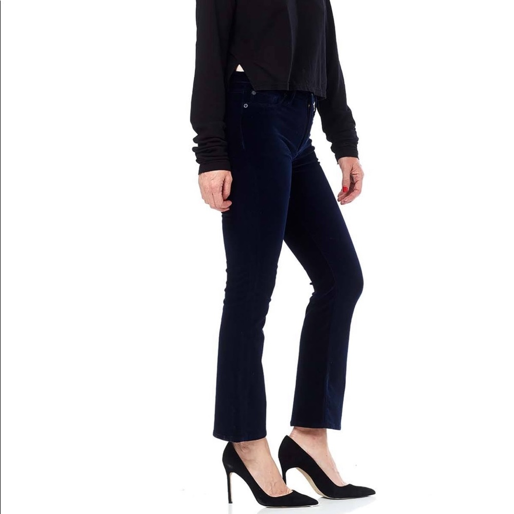 Hudson Jeans Brix Velvet High-Rise Bootcut Jean NWOT - Picture 2 of 7